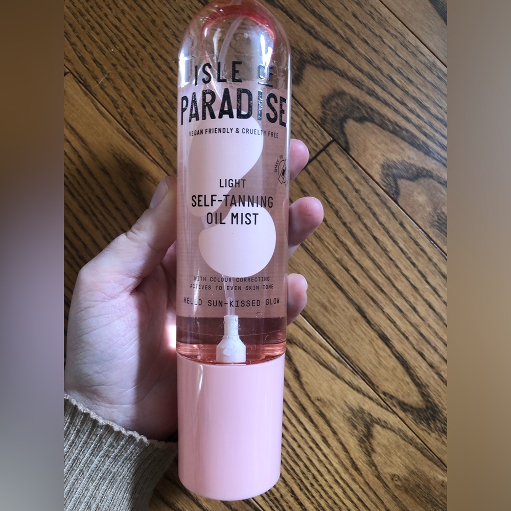 Isle of Paradise Self Tanning Oil Mist in Light 200ml